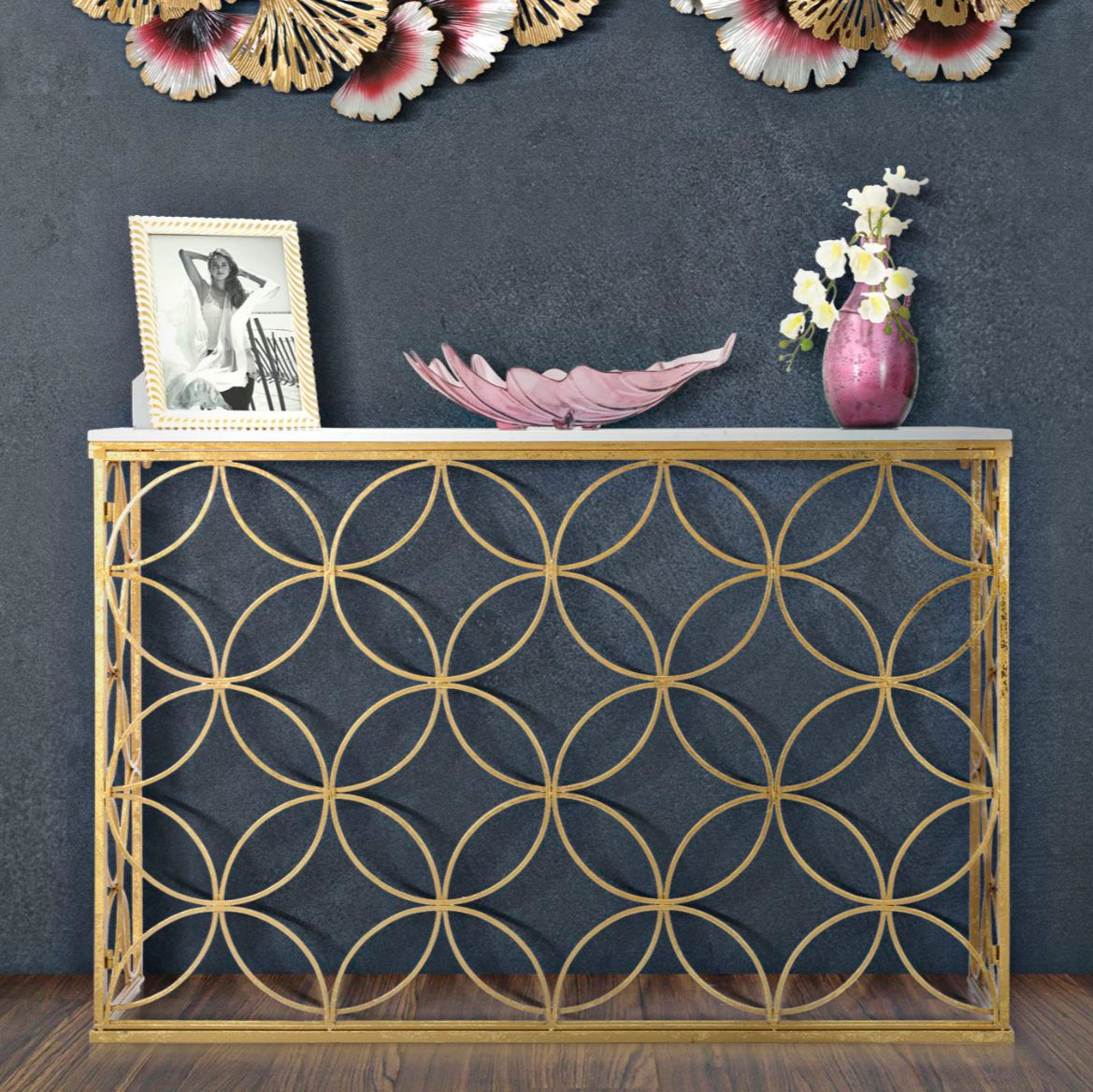 CONSOLE STAR MARBLE - FERRETTI