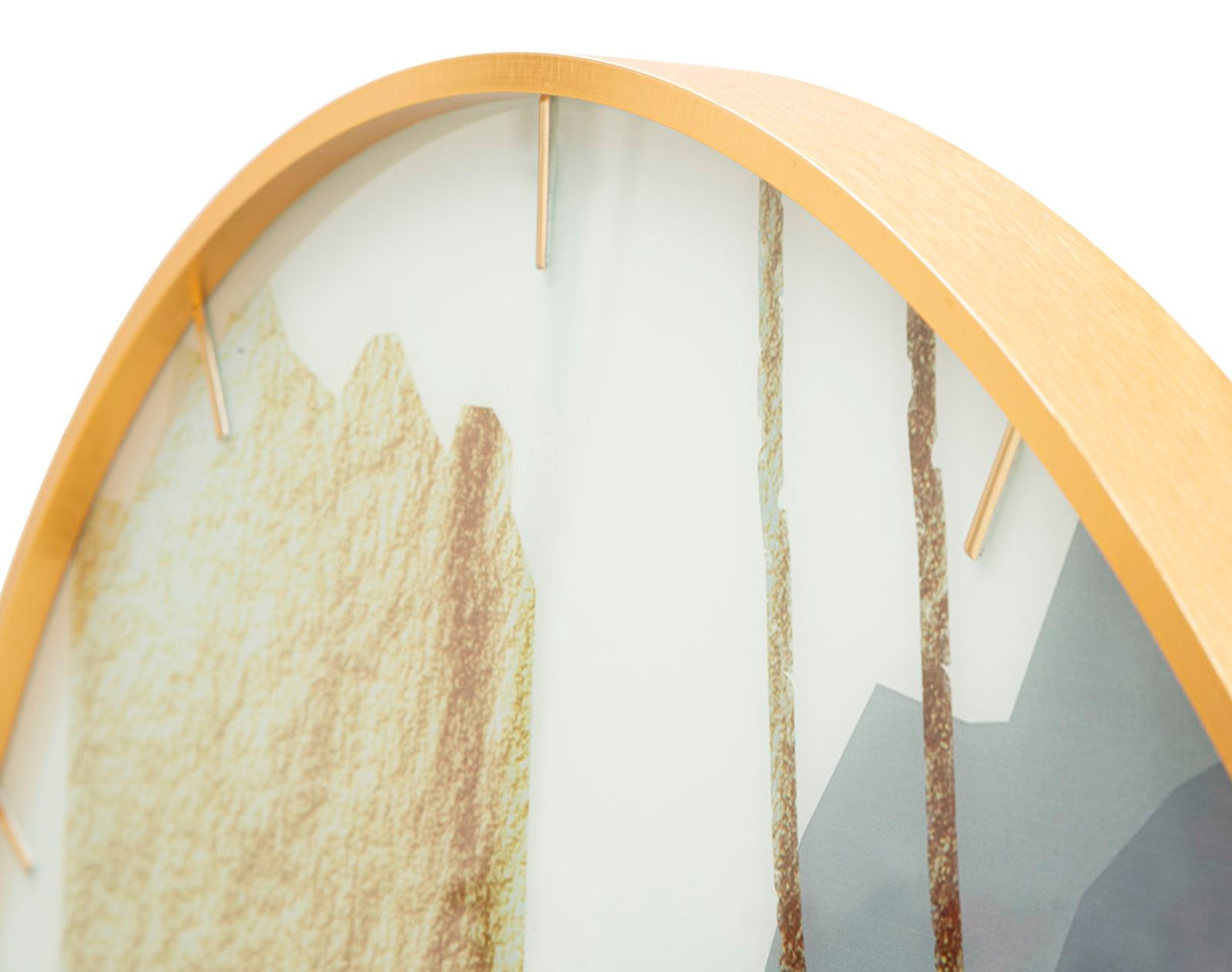 OROLOGIO GLASS MOTIF CM Ø 80X5 - FERRETTI