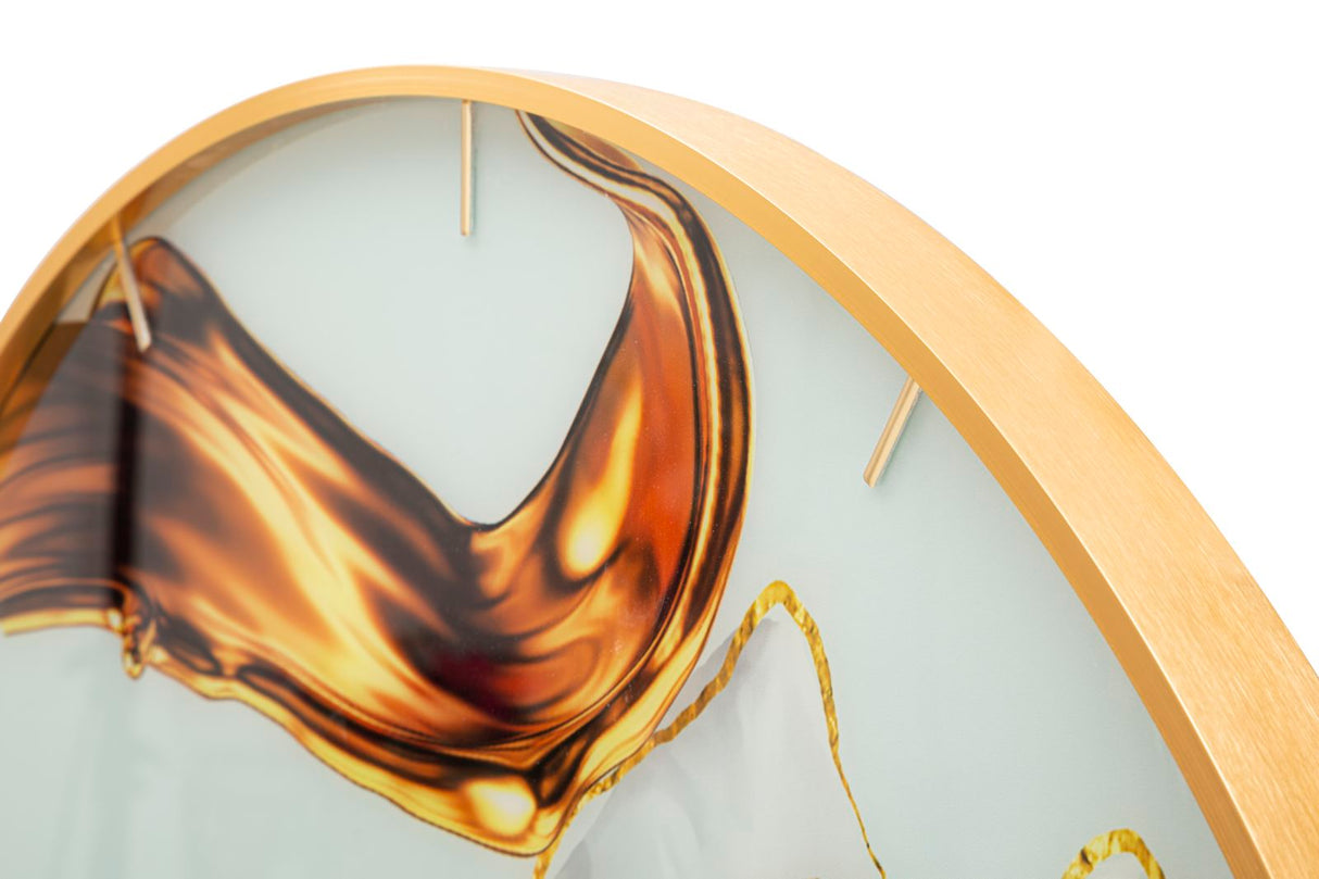 OROLOGIO GLASS ROSE CM Ø 80X5 - FERRETTI