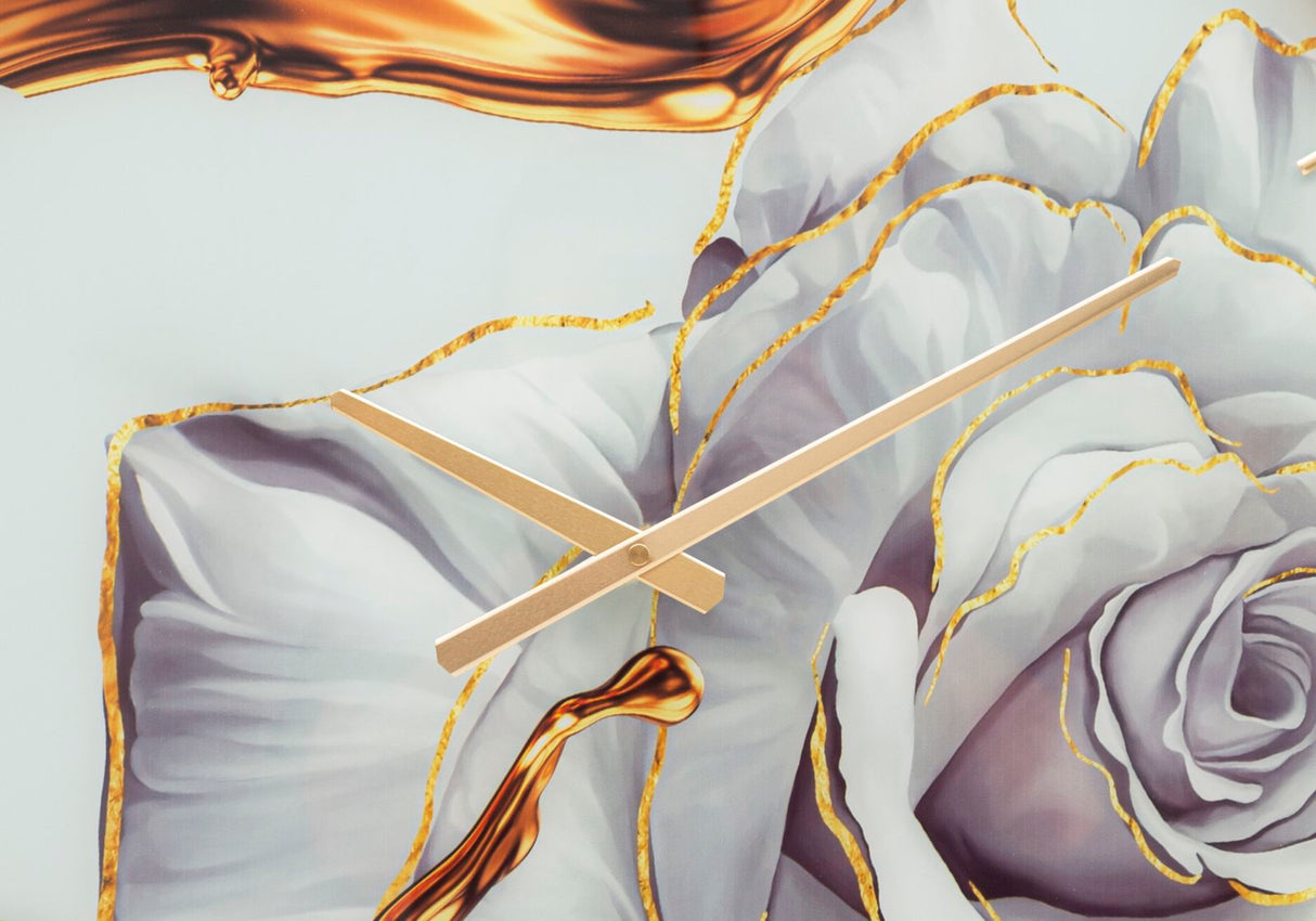 OROLOGIO GLASS ROSE CM Ø 60X5 - FERRETTI