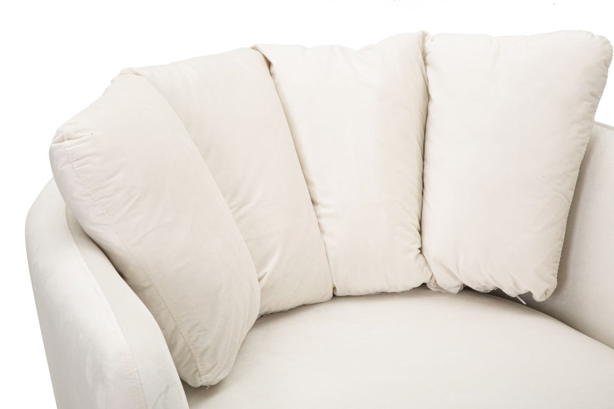 POLTRONA KIEV CREMA - FERRETTI