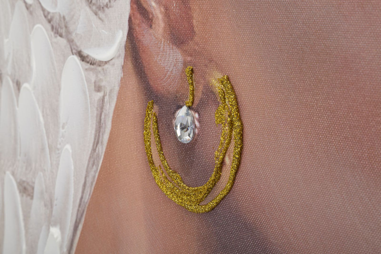 DIPINTO SU TELA KLOE VERTICALE - FERRETTI