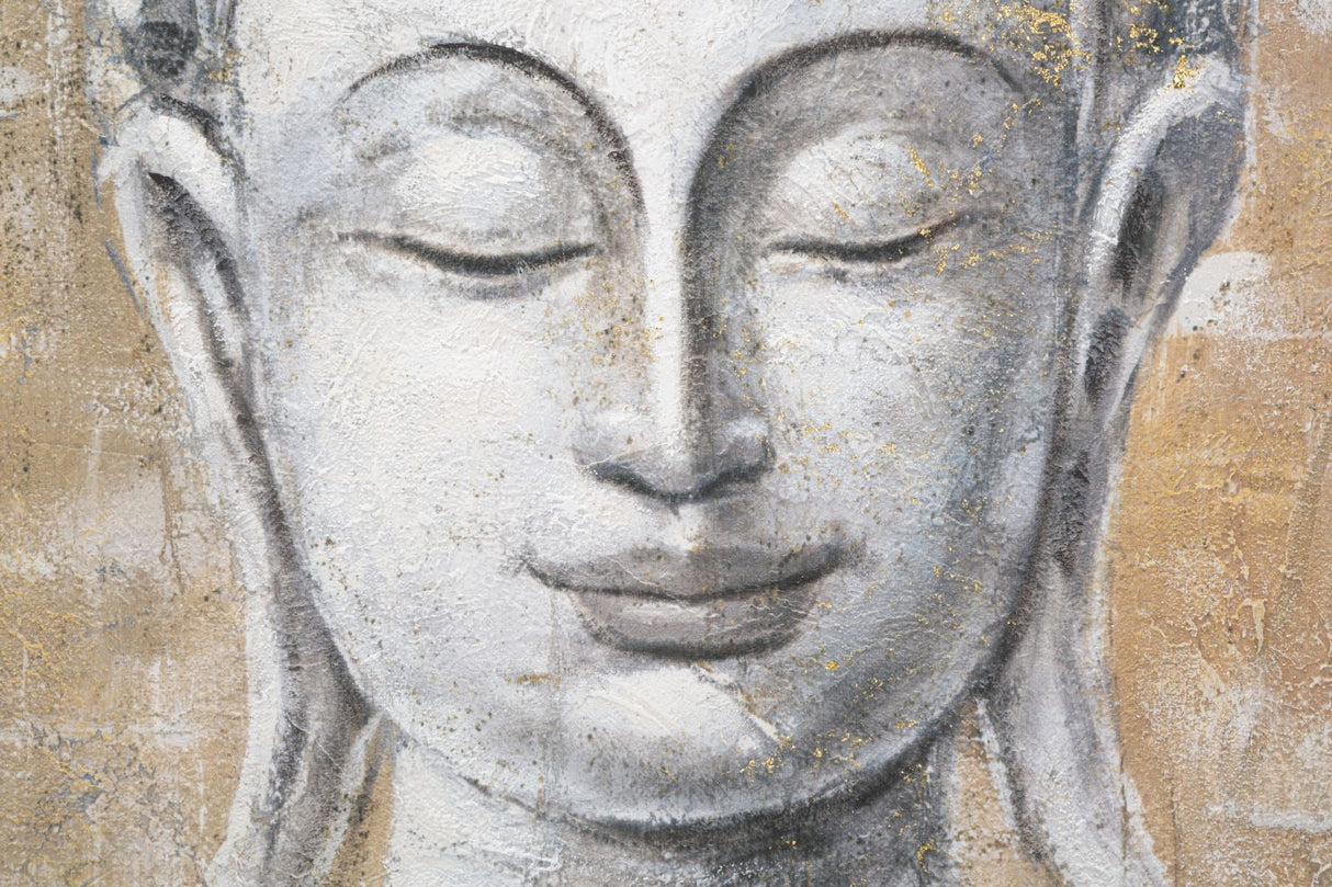 DIPINTO SU TELA BUDDHA LIGHT -B- FERRETTI