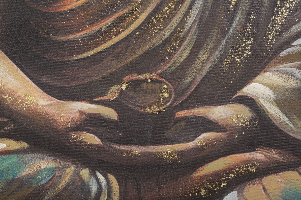 DIPINTO SU TELA BUDDHA -A- FERRETTI