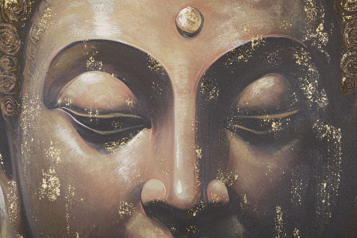 DIPINTO SU TELA BUDDHA -B- FERRETTI