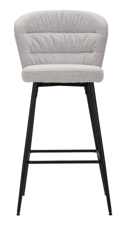 SGABELLO BAR LOSANNA GRIGIO SET 2 PZ - FERRETTI