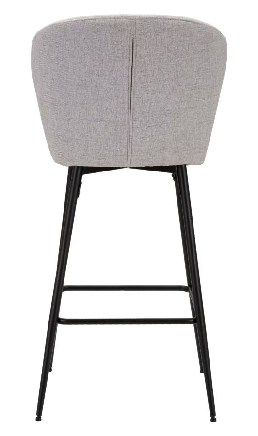 SGABELLO BAR LOSANNA GRIGIO SET 2 PZ - FERRETTI