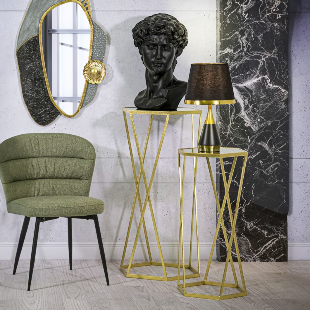 TAVOLINETTO ESAGONAL COPPIA - FERRETTI