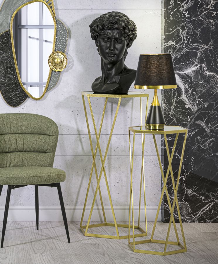 TAVOLINETTO ESAGONAL COPPIA - FERRETTI
