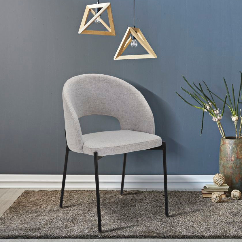 SEDIA HELSINKI GRIGIA SET 2 PZ - FERRETTI