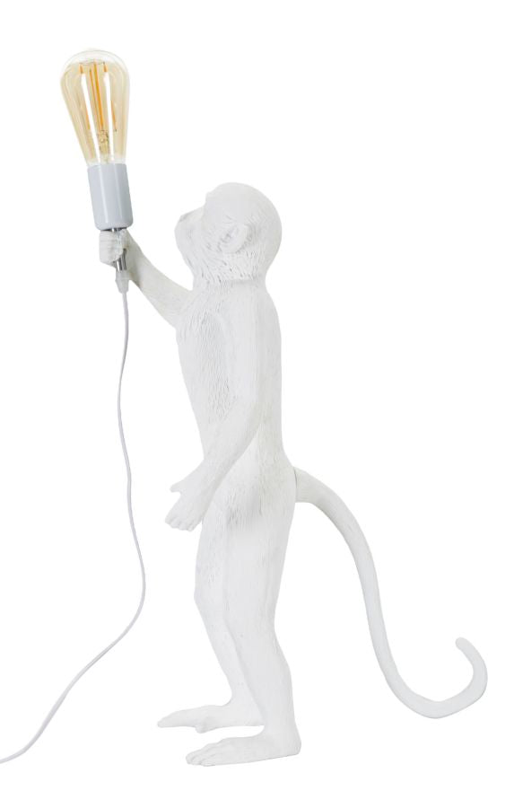 LAMPADA DA TAVOLO MONKEY BIANCO - FERRETTI