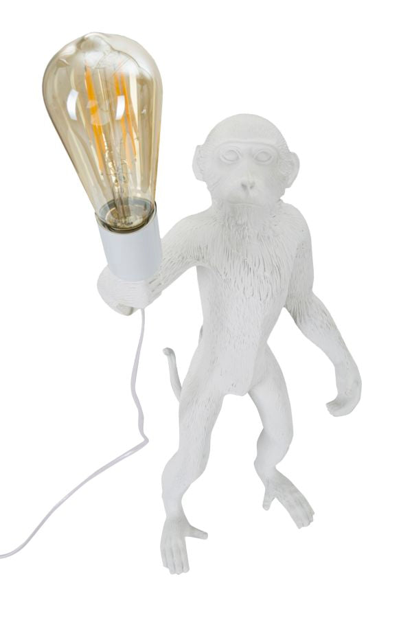 LAMPADA DA TAVOLO MONKEY BIANCO - FERRETTI