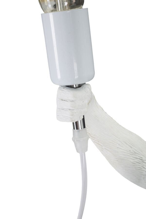 LAMPADA DA TAVOLO MONKEY BIANCO - FERRETTI