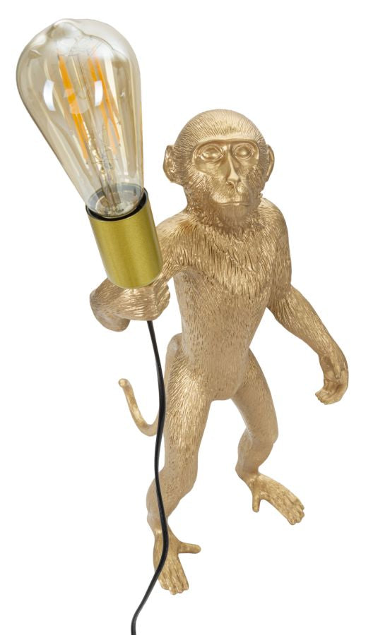 LAMPADA DA TAVOLO MONKEY ORO - FERRETTI