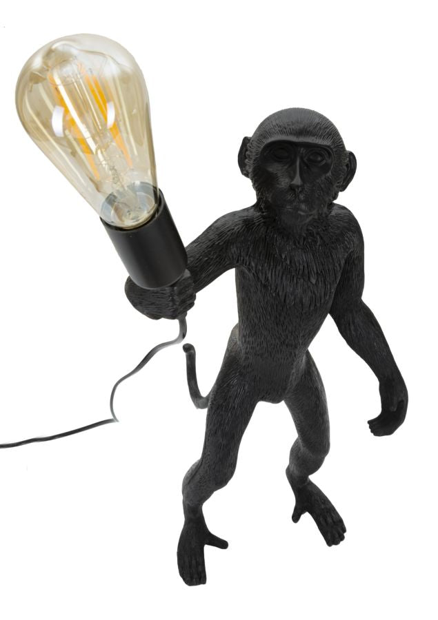 LAMPADA DA TAVOLO MONKEY NERO - FERRETTI