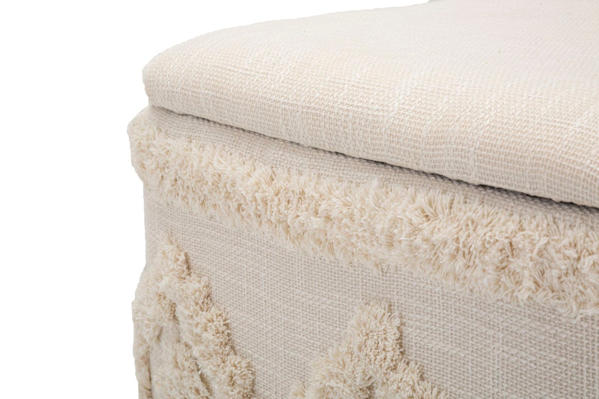 PUFF CONTENITORE DAMASCO QUADRATO - FERRETTI