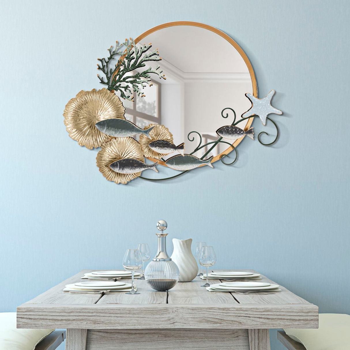 SPECCHIO D MURO FISH - FERRETTI