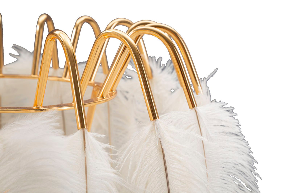 LAMPADA DA TAVOLO FEATHER STAND - FERRETTI
