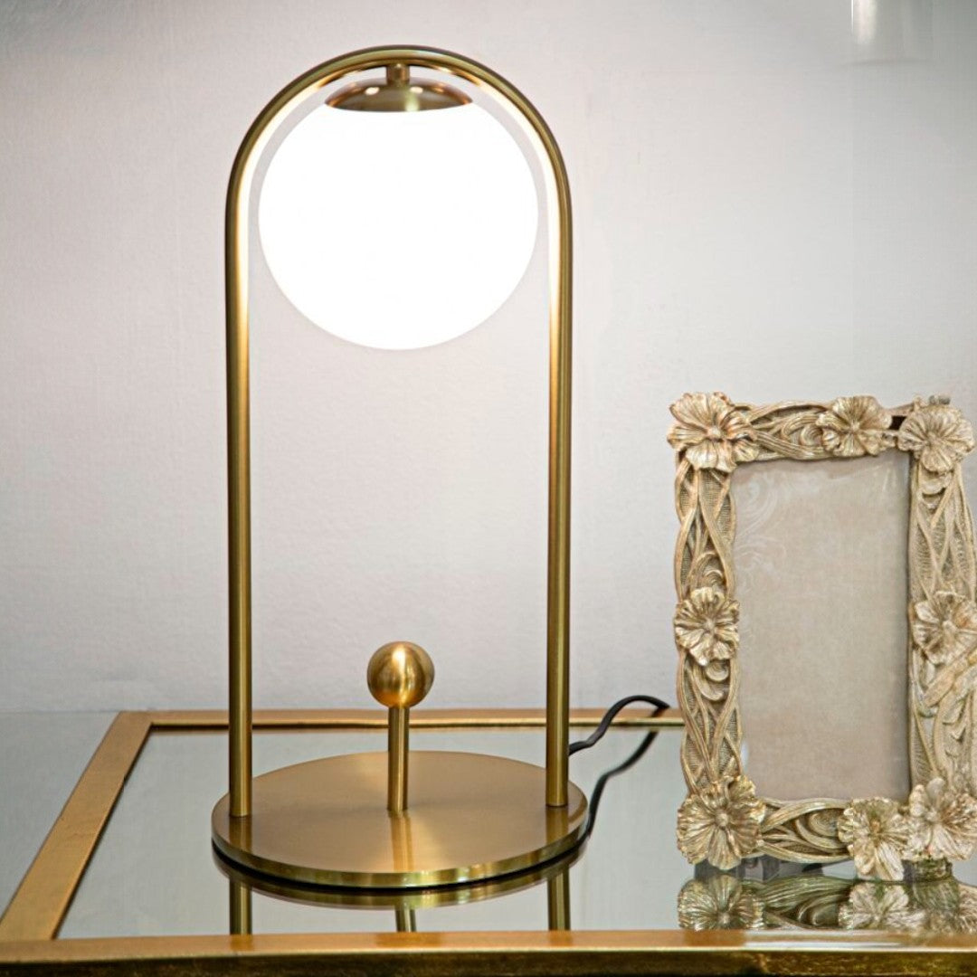 LAMPADA DA TAVOLO GLAMY ARC -A- FERRETTI