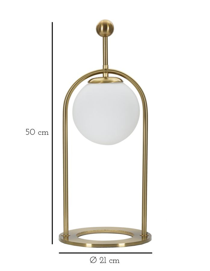 LAMPADA DA TAVOLO GLAMY ARC -B- FERRETTI