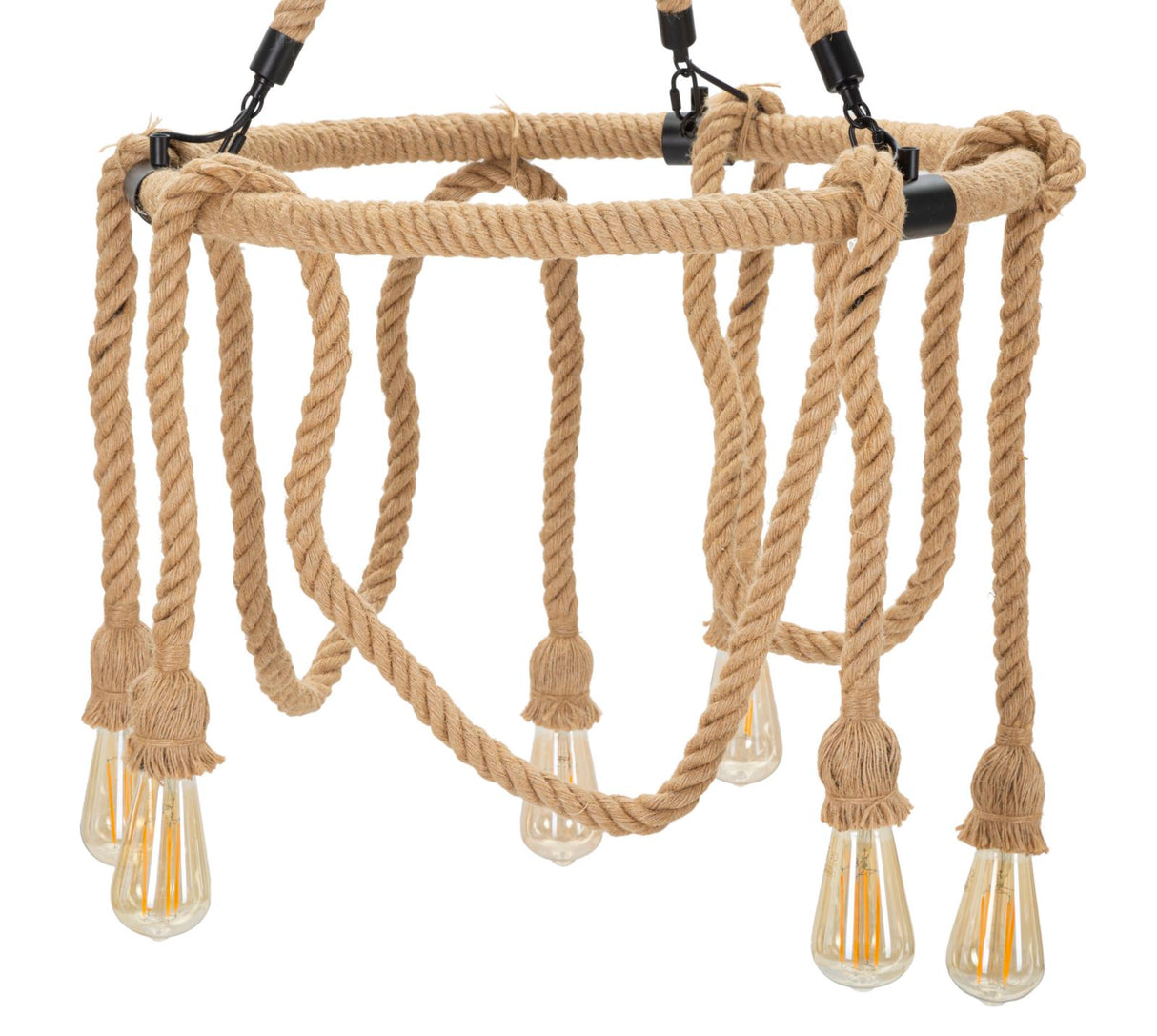 LAMPADARIO ROPE CIRCLE - FERRETTI