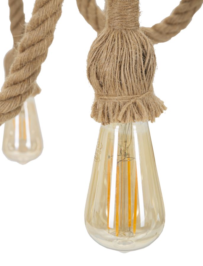 LAMPADARIO ROPE CIRCLE - FERRETTI