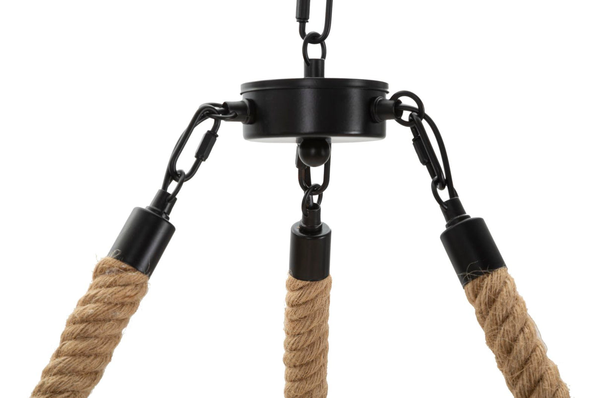 LAMPADARIO ROPE CIRCLE - FERRETTI