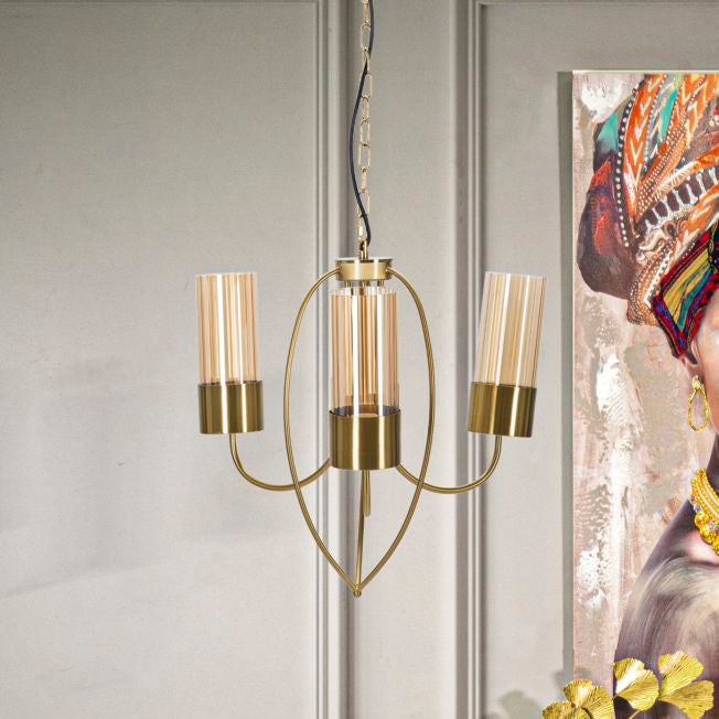 LAMPADARIO VERSAILLES 3 LUCI - FERRETTI