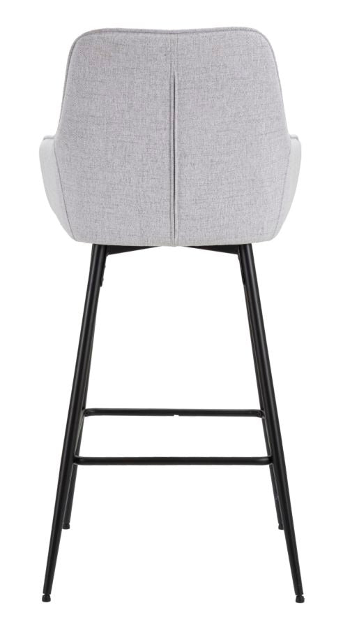 SGABELLO BAR GRIGIO SET 2 PZ - FERRETTI