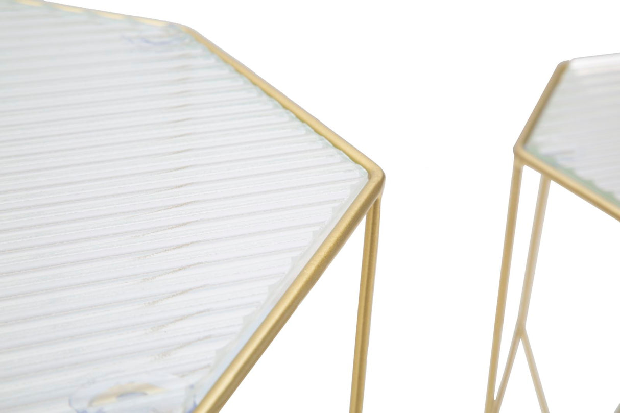 TAVOLINETTI NEW GLASS COPPIA - FERRETTI
