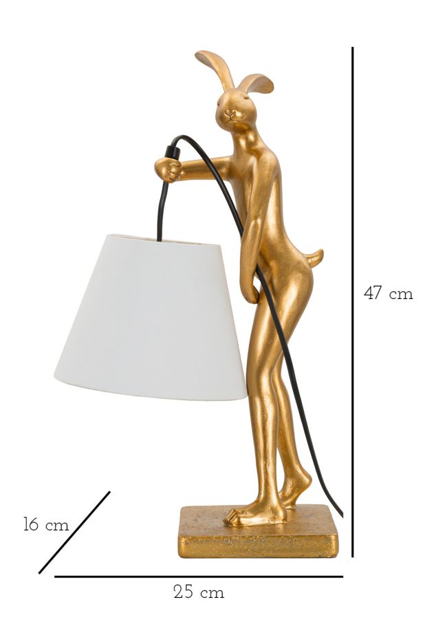 LAMPADA DA TAVOLO RABBIT STAND - FERRETTI