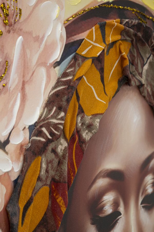 DIPINTO SU TELA C/CORNICE AYDA -A- FERRETTI