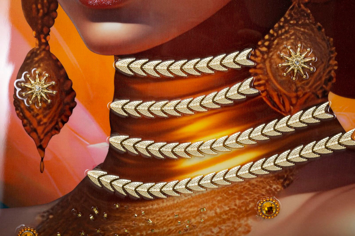 DIPINTO SU TELA C/CORNICE SAMIRA -B- FERRETTI