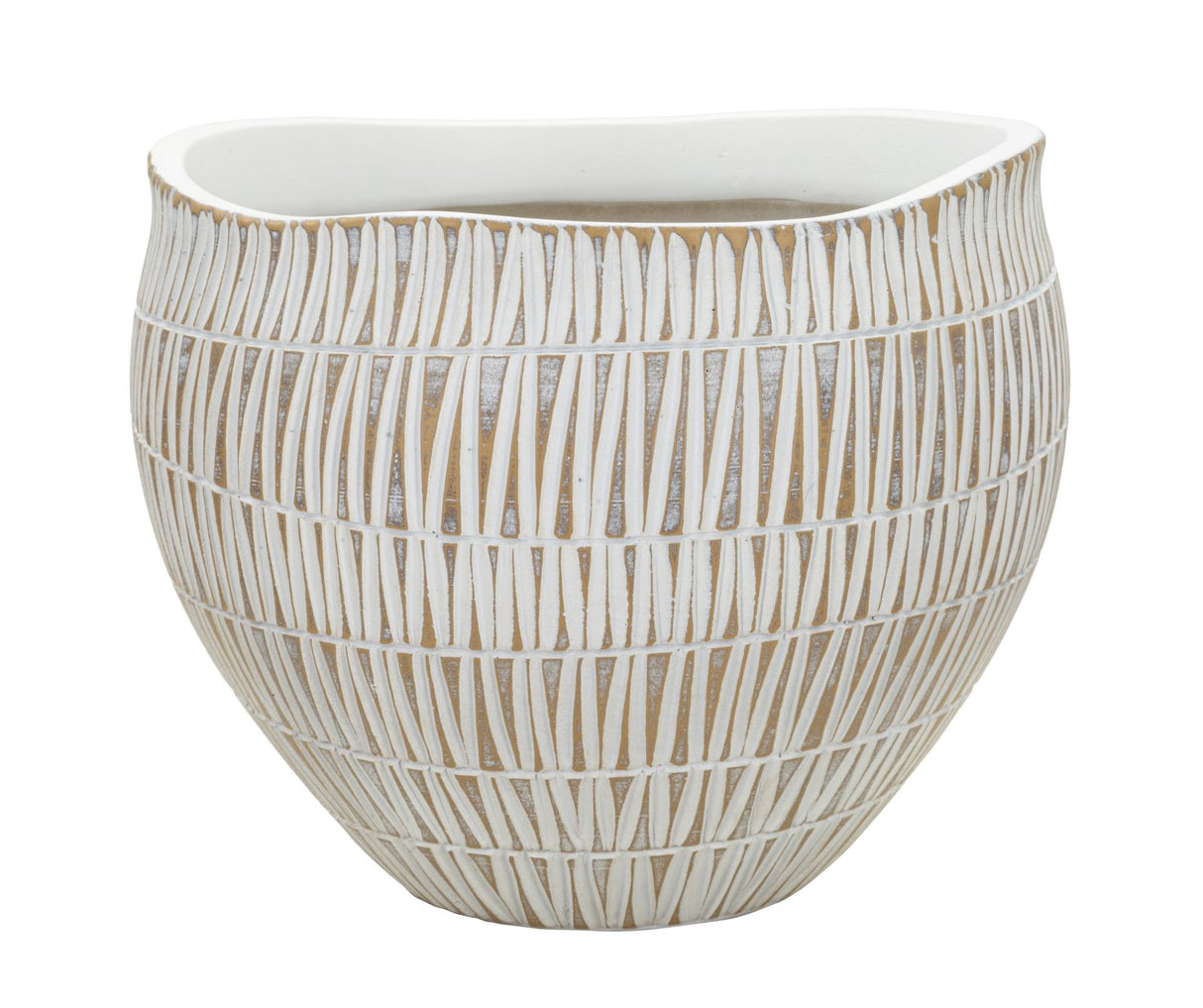 CACHEPOT RESINA STIKY CM Ø 26X20