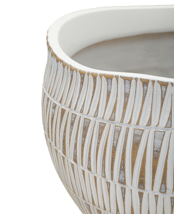 CACHEPOT RESINA STIKY CM Ø 26X20,5 - FERRETTI