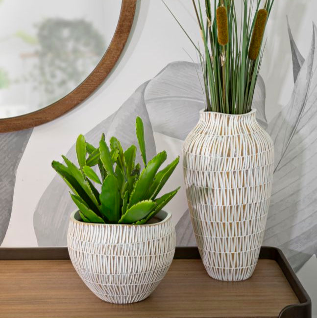 CACHEPOT RESINA STIKY CM Ø 26X20,5 - FERRETTI