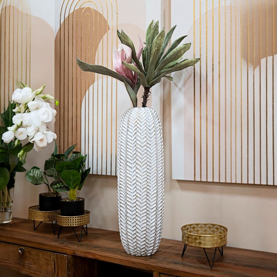 VASO RESINA LEAF - FERRETTI