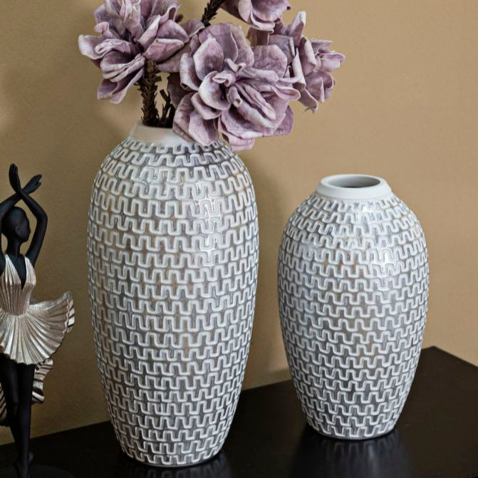 VASO RESINA WAVE CM Ø 19,5X34 - FERRETTI