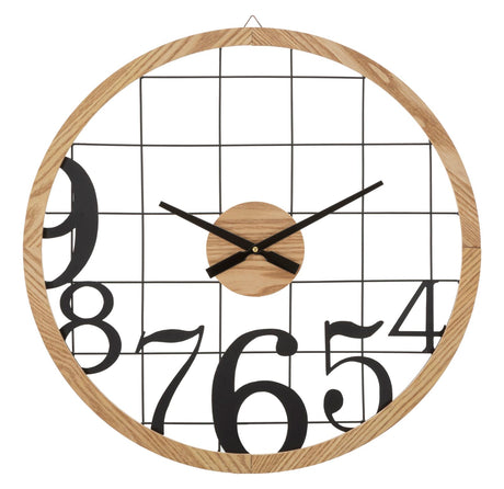 OROLOGIO DA MURO NUMBERS CM Ø 60X2