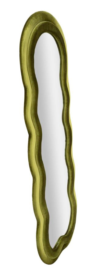 SPECCHIO DA MURO  MIKI VELLUTO VERDE - FERRETTI