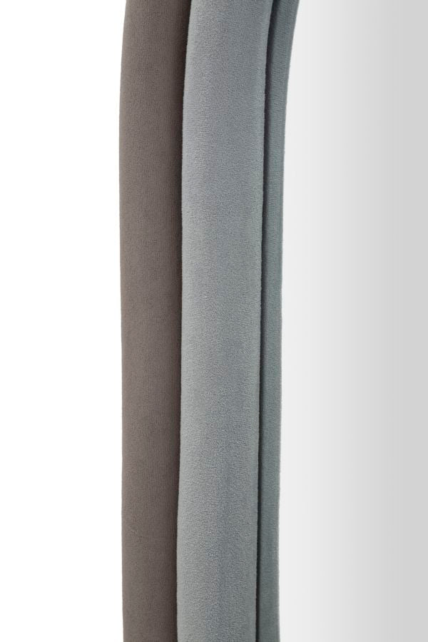 SPECCHIO DA MURO ANTONY VELLUTO GRIGIO/MIX - FERRETTI