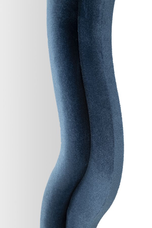 SPECCHIO DA MURO EMILY VELLUTO BLU - FERRETTI