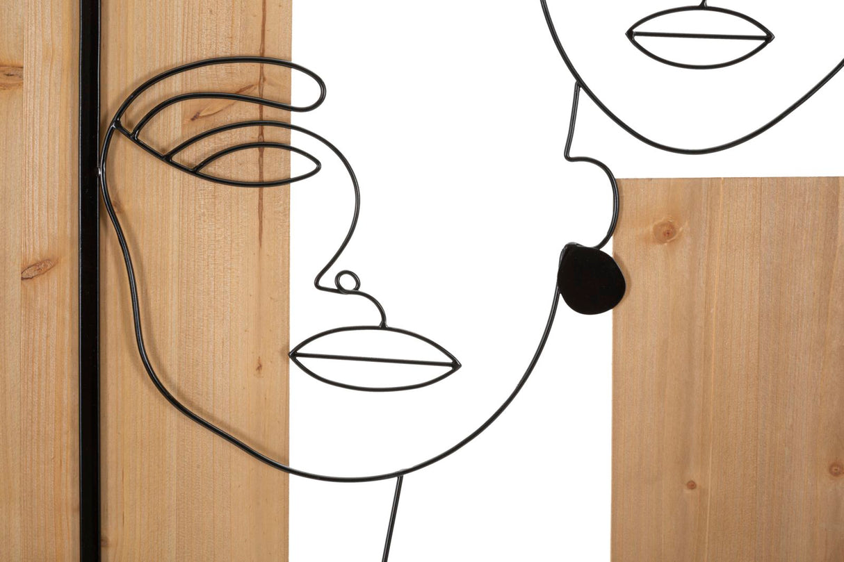 PANNELLO DA MURO FACES FERRO E WOOD - FERRETTI