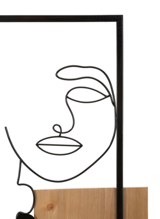 PANNELLO DA MURO FACES FERRO E WOOD - FERRETTI