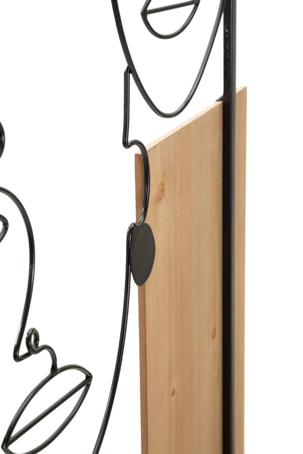 PANNELLO DA MURO FACES FERRO E WOOD - FERRETTI