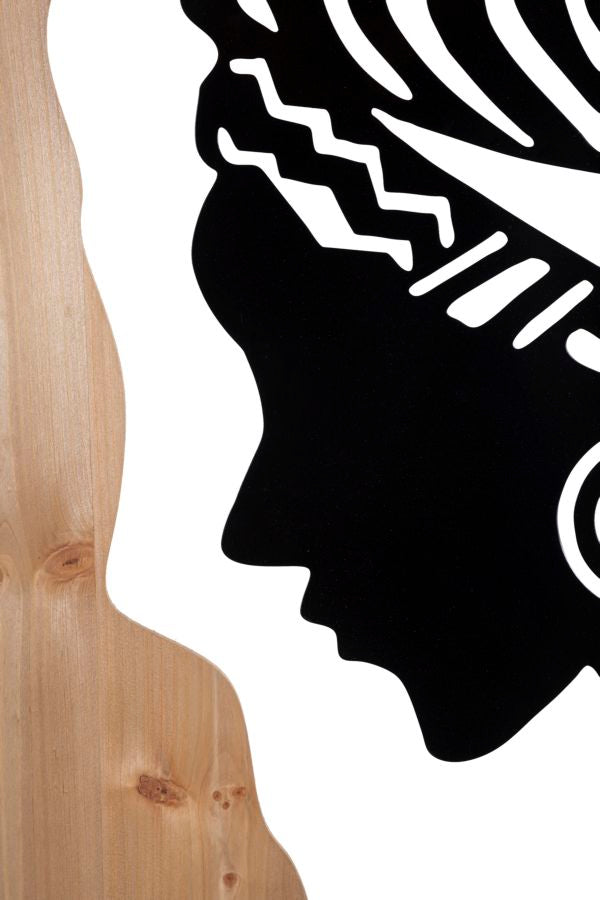 PANNELLO DA MURO TRIBAL FERRO E WOOD - FERRETTI