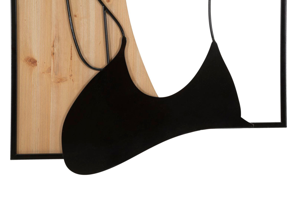 PANNELLO DA MURO BEAUTY FERRO E WOOD