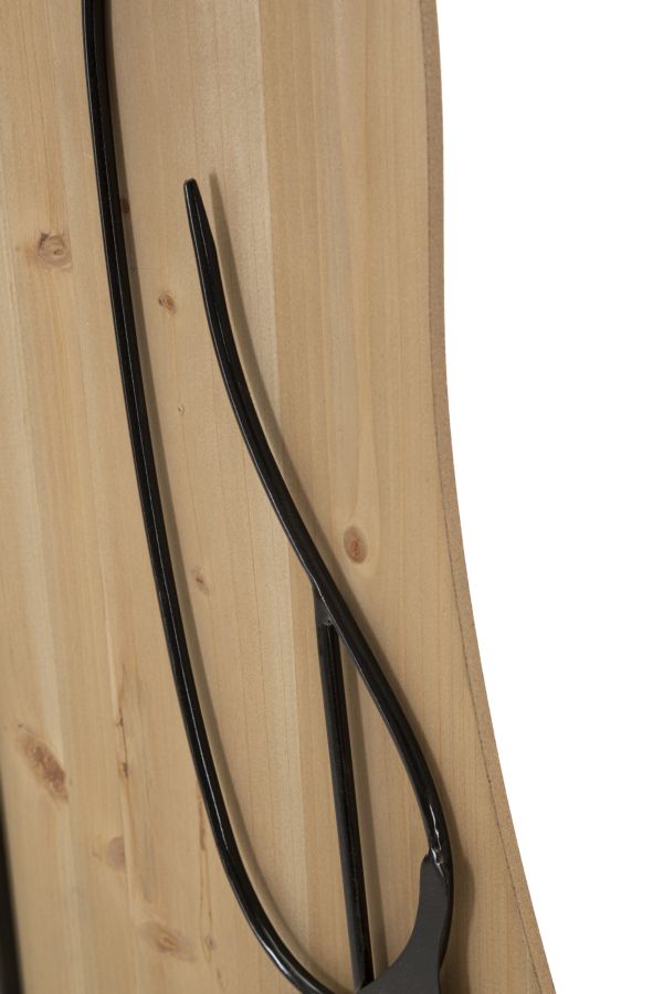 PANNELLO DA MURO BEAUTY FERRO E WOOD