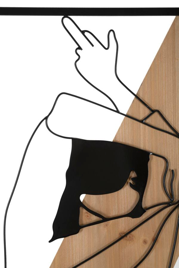 PANNELLO DA MURO STRIP -A- FERRO E WOOD - FERRETTI