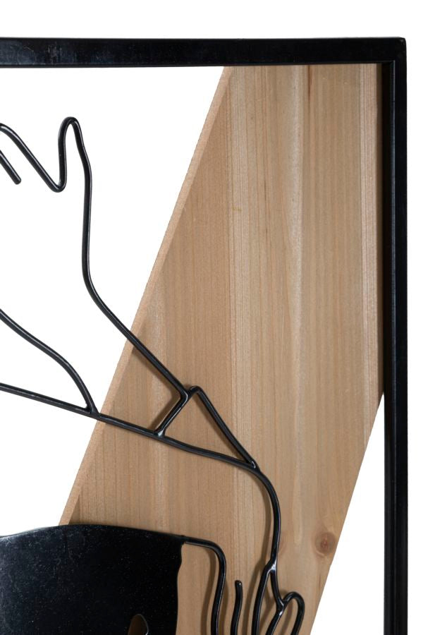 PANNELLO DA MURO STRIP -A- FERRO E WOOD - FERRETTI